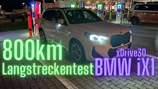 BMW iX1: Langstreckentest über 800km - Reicht die Leistung!?