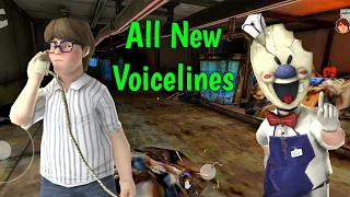 All New Voicelines In Ice Scream 5 | Ice Scream 5 Voicelines - Rod,Mini Rod,J & Mike