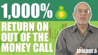 Huge Options Trading Blunders: I made 1000% return on an out of the money call! (episode 3)