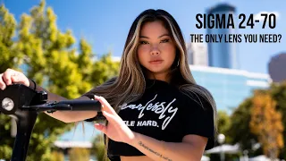 Sigma 24-70mm f2.8 art Sony | BTS Photo Shoot W/Selina Peng | Photo and Video Samples