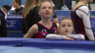 Megan (10) kan heel goed trampolinespringen