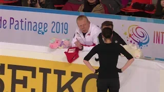 Alina Zagitova GP France 2019 FULL Practice 108050