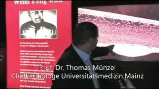 Herzspezialist Professor Thomas Münzel zu Gast in den KÖRPERWELTEN