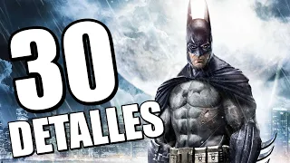 30 DETALLES ALUCINANTES DE BATMAN ARKHAM ASYLUM - ¿Los conocías todos?