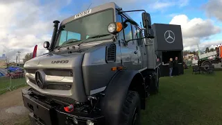 2022 Mercedes-Benz Unimog U5023 7.7 Litre 6-Cyl  Diesel 4X4 Diesel Double Cab Tipper Truck (228 HP)