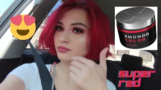 Dyeing my Hair with XMONDO! Super Red Review!