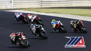 MotoAmerica EBC Brakes Superbike Race 2 at Barber Motorports Park