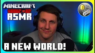 (ASMR Gaming) Starting A New Hardcore Minecraft World! (Relaxing Whisper)