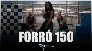 Coreografia Ritmosfit l Xand Avião e Léo Santana - Forró 150