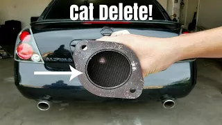 How To Delete Your Catalytic Converter!