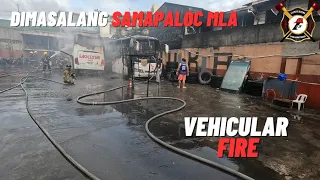1070 Vehicular Fire @ Dimasalang St Sta Cruz  Manila |10/4/2023| Iverson Fire Rescue Volunteer
