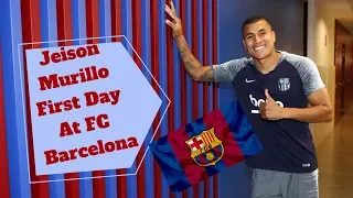 MUST WATCH!!! Jeison Murillo's Medical and Press ( First Day At F.C.Barcelona)