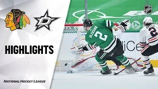 Blackhawks @ Stars 3/9/21 | NHL Highlights