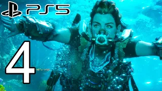 HORIZON FORBIDDEN WEST PS5 Gameplay Walkthrough Part 4 FULL GAME - No Commentary