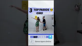 ⭐ 3 TOP PASSOS DE GIRO DUPLO NO FORRÓ