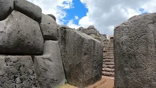 Sacsayhuaman a perfect ancestral angular Inca architecture | walking tour, Cusco Peru South America