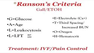 Understanding Pancreatitis for the PANRE