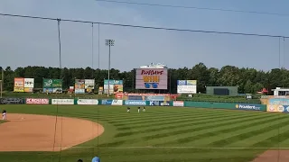 Final Out of the 2021 Blueclaws Season.