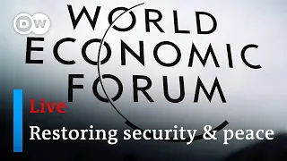 Live: Restoring security & peace | NATO's Stoltenberg and Poland's Duda at WEF 2023