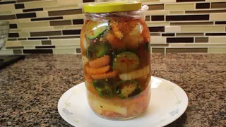 How To Make Pickled Vegetables (Easy)