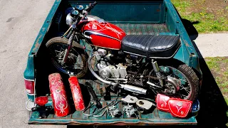 Fixing Up A Non-Running 1970's Honda CB