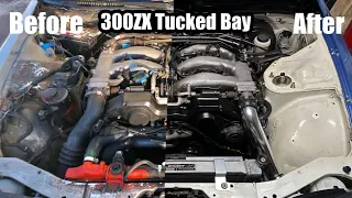 How I tucked my 300ZX engine bay