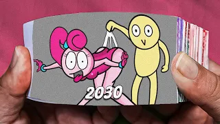 Evolution of Player - Poppy Playtime Flipbook Animation