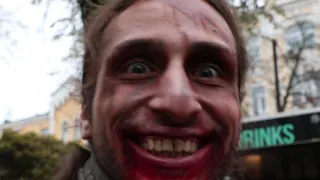 По улицам Киева гуляла "нечисть": как в Киеве прошел зомби-парад Zombie Walk