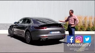 2018 Porsche Panamera Turbo S E-Hybrid PHEV - On Track - FIRST DRIVE REVIEW (2 of 2)