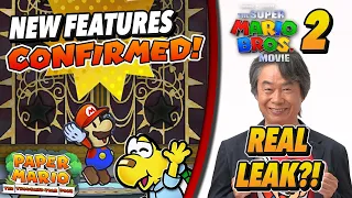 New Features CONFIRMED for Paper Mario TTYD! (+ Mario Movie 2 Leak was REAL?!)