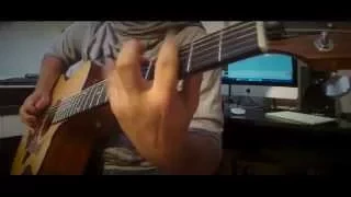 Cowboys From Hell - Pantera (Instrumental Acoustic Cover w/ Electric Solo)