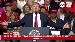 President Trump rally in Tampa part 1