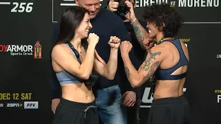 Mackenzie Dern vs. Virna Jandiroba - Weigh-in Face-Off - (UFC 256: Figueiredo vs. Moreno) - /r/WMMA