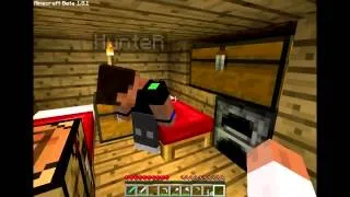 Minecraft Video Тайники и остров (Adventures of Freeman and his friends)