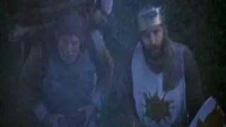 Monty Python- Caballeros de la mesa cuadrada- golondrinas