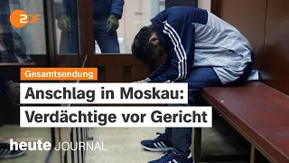 heute journal vom 25.03.24 Anschlag in Moskau, Sicherheitsrat fordert Waffenruhe (english)