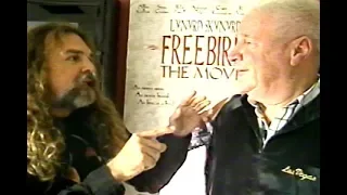 Lynyrd Skynyrd's Artimus Pyle and Coach Leonard Skinner RAW FOOTAGE interview 1996