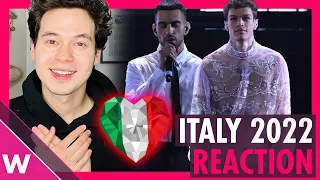 Mahmood & Blanco "Brividi" Reaction | Italy Eurovision 2022