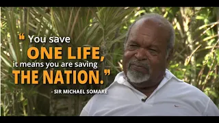Samaritan Aviation Mark Palm w: Sir Michael Somare