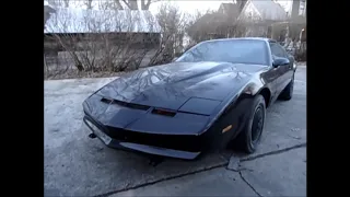 Firebird Custom fiberglass bumper KITT style