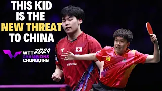 Wang Chuqin vs Sora Matsushima | Massive threat to Chinese! WTT Champions Chongqing 2024 PPTV Review