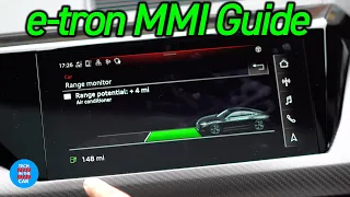 2023 Audi EV MMI Guide