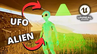 I Made an Alien and UFO Game in Unreal Engine 5...