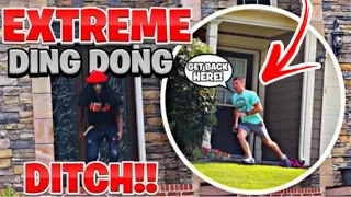 EXTREME DING DONG DITCH PRANK! *GONE WRONG*