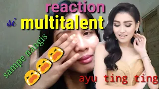 Reaction ayu ting ting lagu india korea inggris dangdut pop #reaction #lagukompilasi #ayutingting