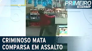 Roubo frustrado: assaltante mata comparsa durante crime | Primeiro Impacto (01/08/23)