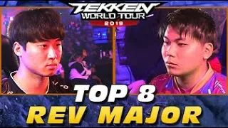 Tekken 7 - REV Major - TOP 8 feat. Chikurin, Rangchu, Nobi, LowHigh, JDCR