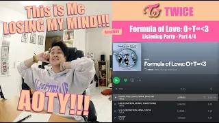 TWICE - Formula Of Love Album / Listening Party (part 4/4) - Reaction