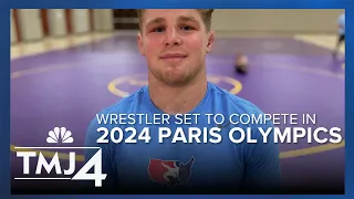 'I can't let my people down': Elkhorn wrestler set to compete in 2024 Paris Olympics