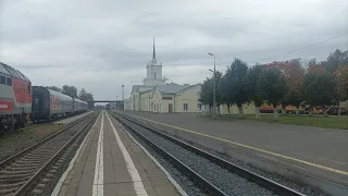 железнодорожный маршрут Санкт-Петербург,Оредеж,ДНО,Псков